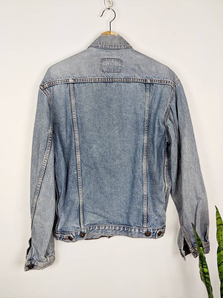 Vintage Levi's Denim Jacket Silver Tab Retro Jeans - Etsy