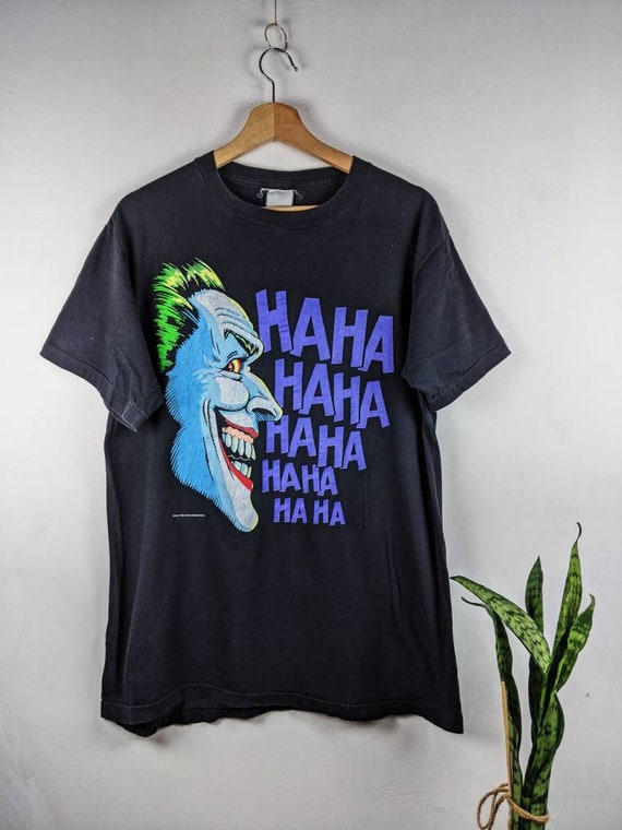 Vintage Batman Joker T-shirt Ha-ha-ha 1964 Movie Merch
