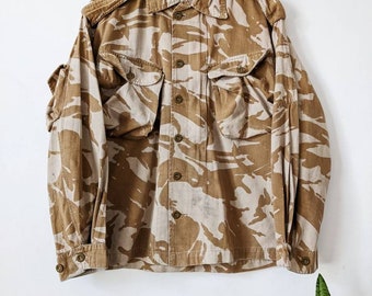 Vintage Desert Combat Lightweight Jacket British Army 80s