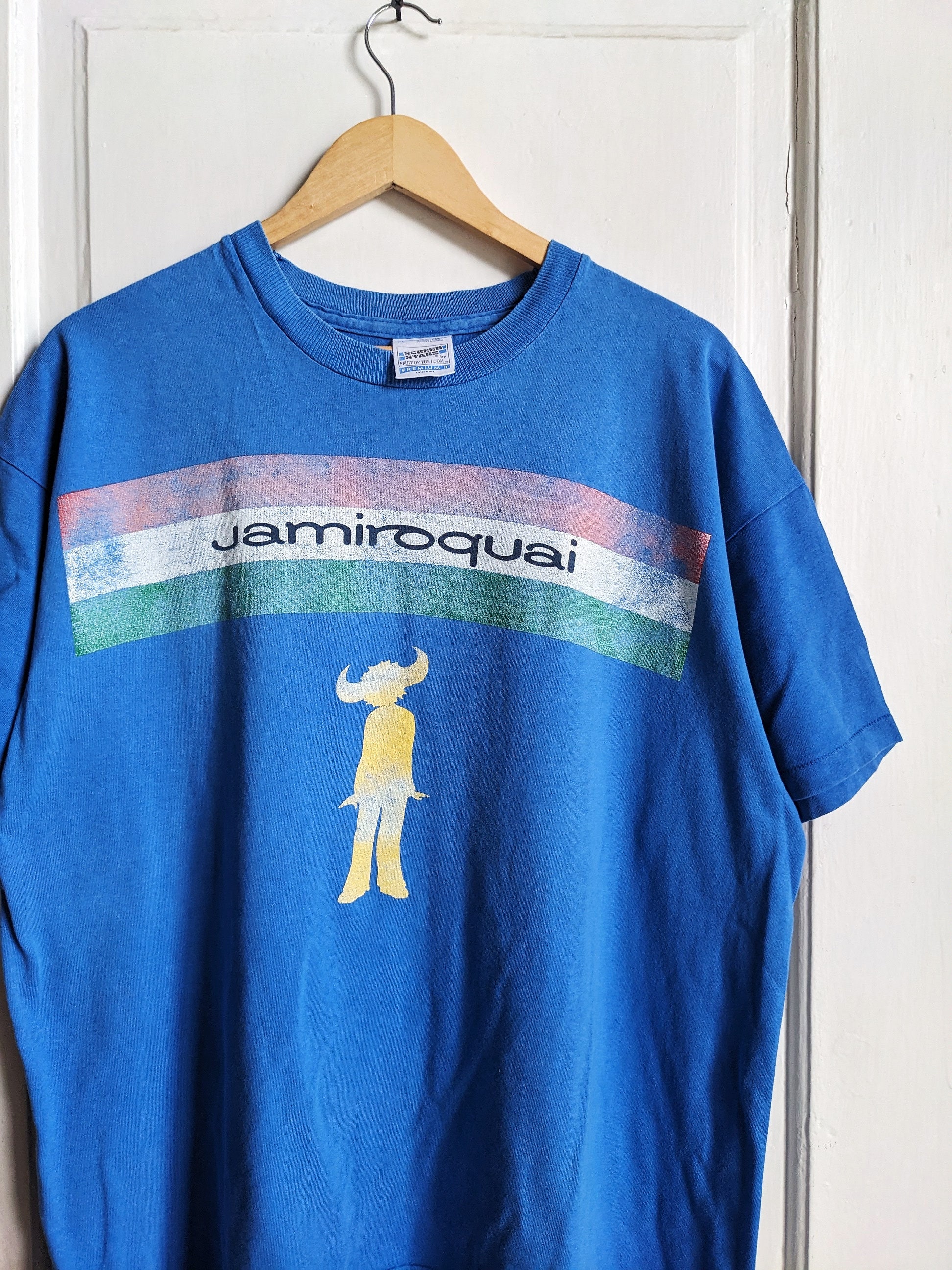 Buy Vintage Jamiroquai Tshirt Merch 90s Single Stitch Online in 