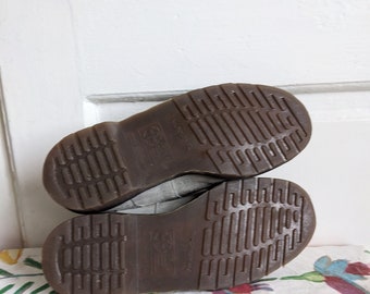 Vintage Doc Martens Mary Jane Suede Shoes England Dr Martens 8141