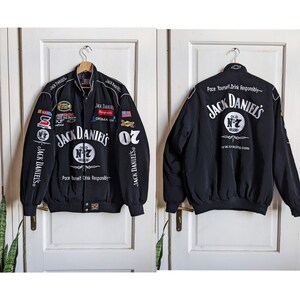 Jack daniels clearance leather motorcycle jacket