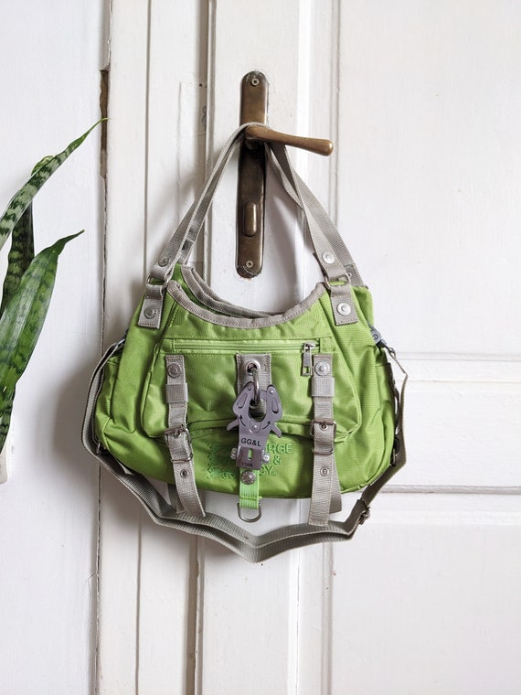 Vintage GGL Bag George Gina and Lucy Green Should… - image 2