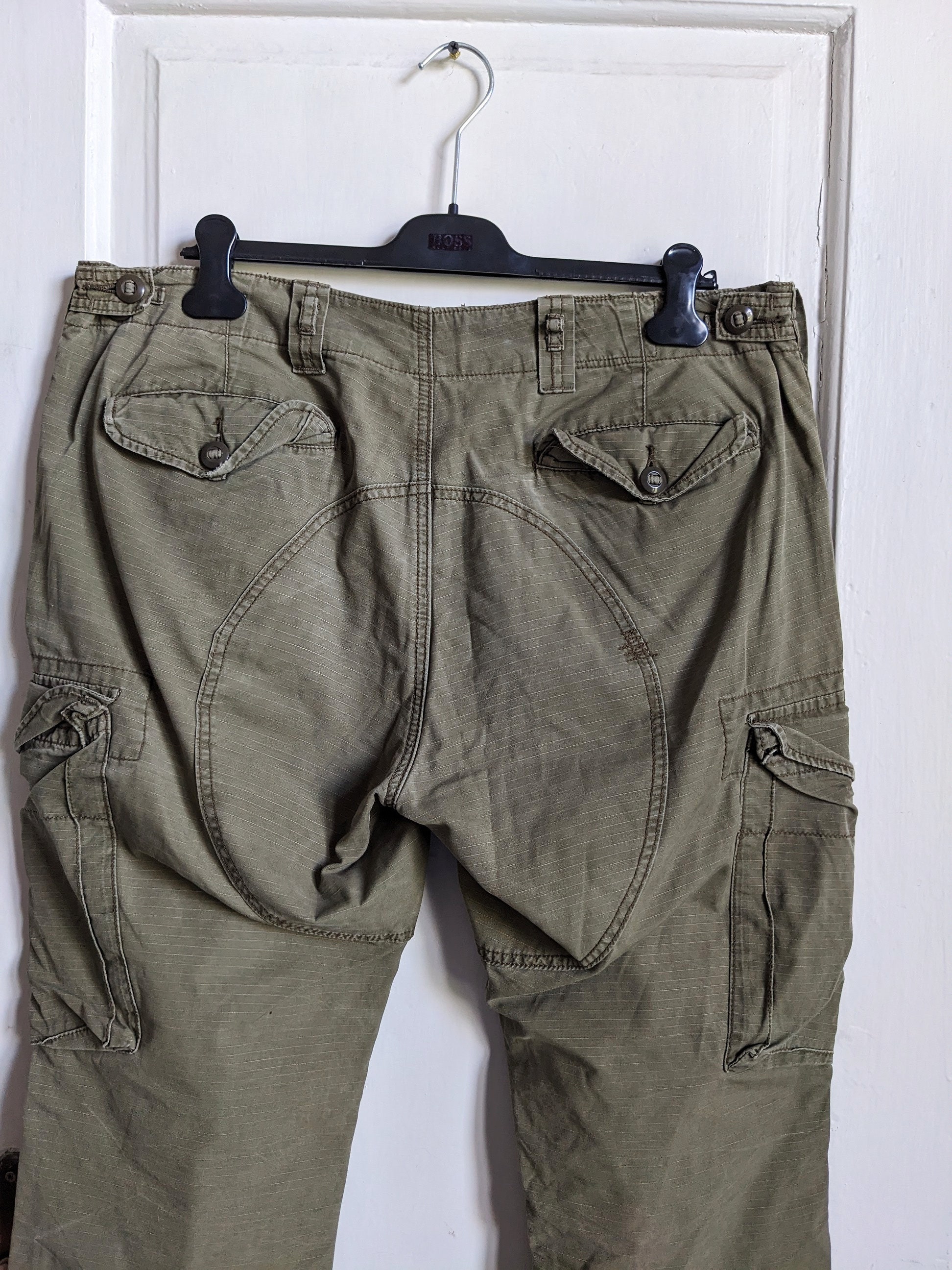 Vintage Polo Ralph Lauren Utility Cargo Military Style Pants