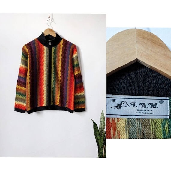 Bolivian alpaca sweater sale