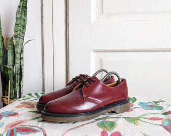 Dr. Martens 1461 レッド ローファー UK5 Vintage Dr. Martens 1461 Oxblood Oxford Shoes England - Etsy