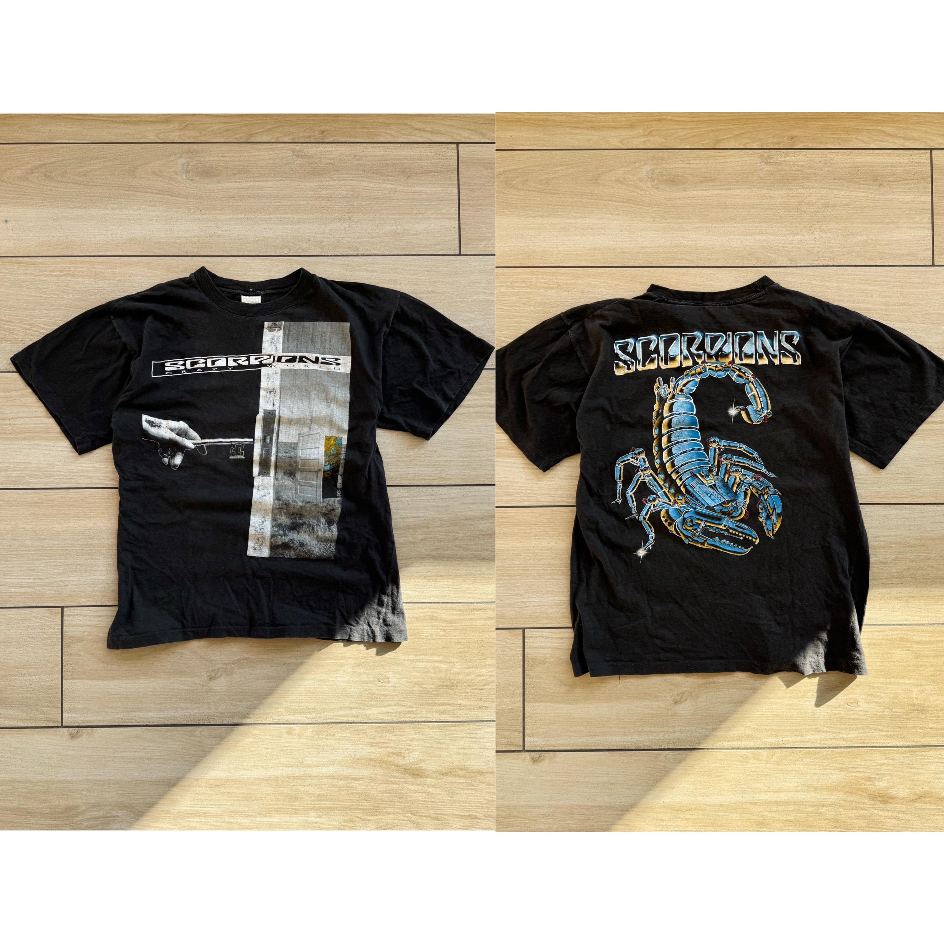 Vintage Scorpions T - Etsy Canada