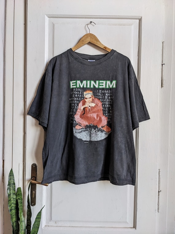 ミュージシャン '00s EMINEM criminal tour T-shirt VINTAGE EMINEM CRIMINAL TOUR SHIRT DSWT NWT DS RARE RAP TEE