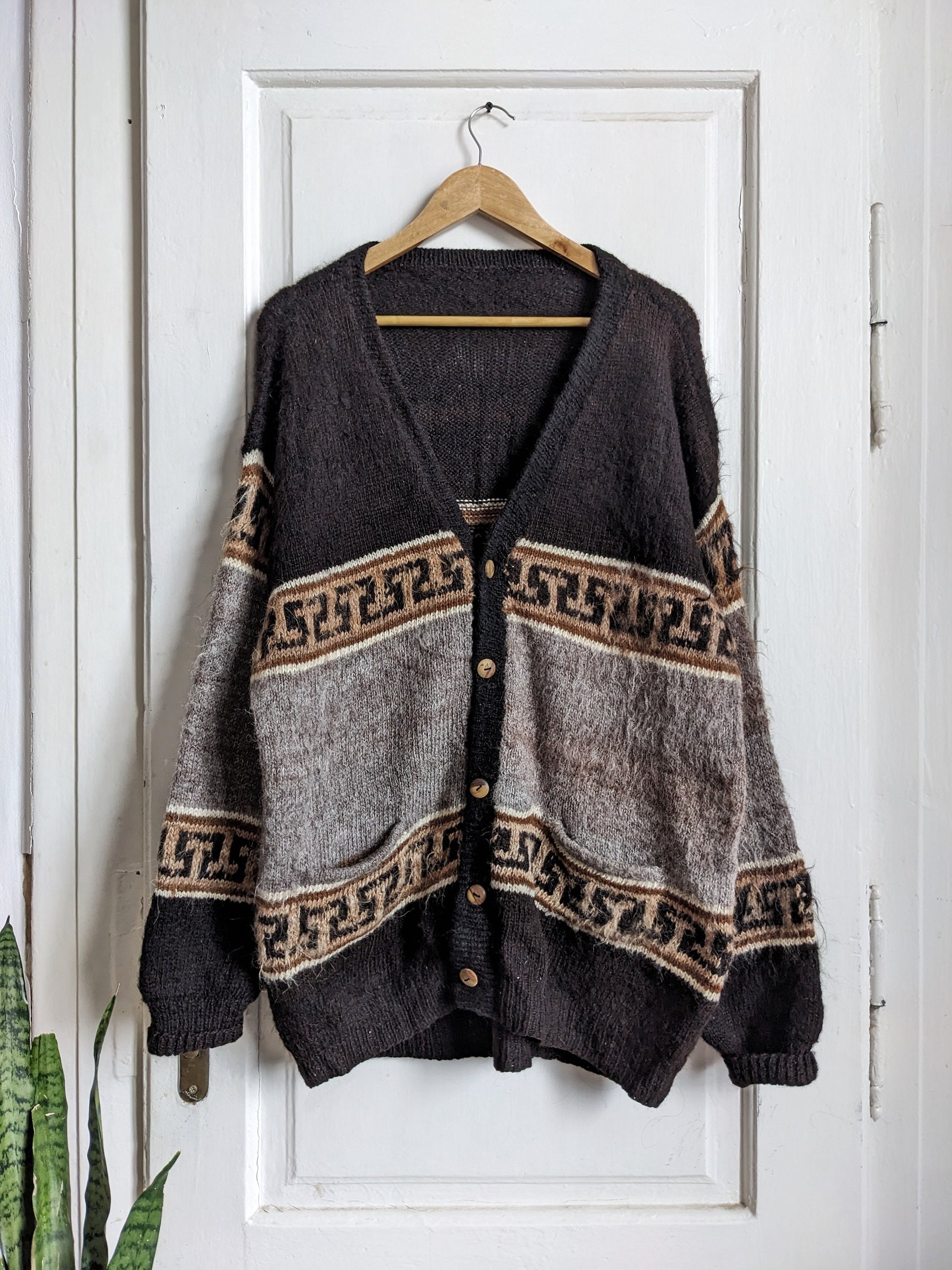 Vintage 90's Millma Bolivia Multi Color Cropped Geometric
