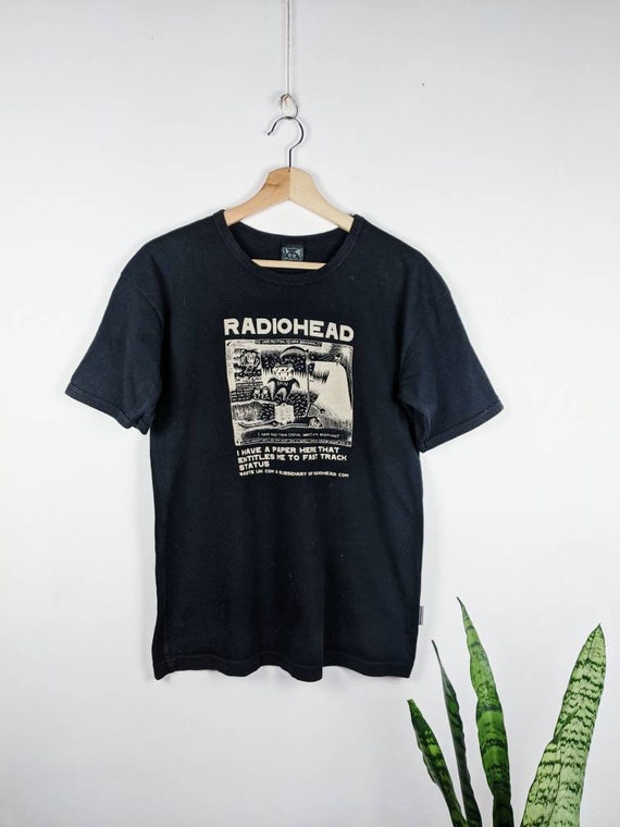 Vintage Radiohead merch T-shirt 1997 WASTE