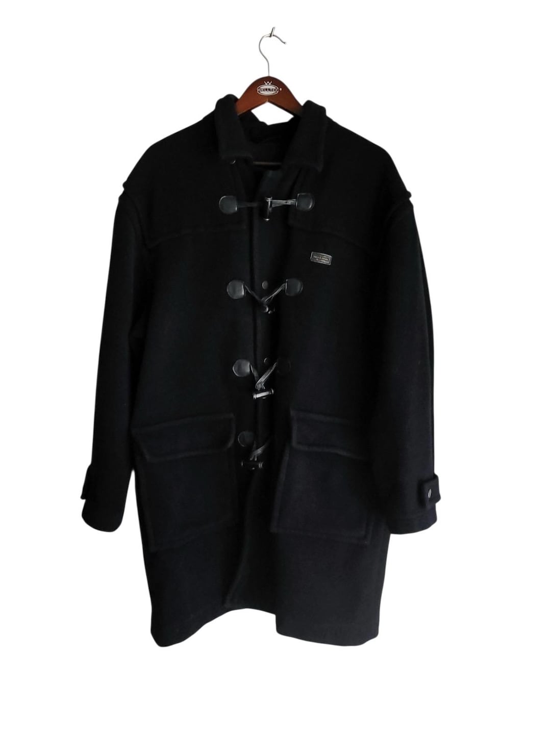 美品　PAUL&SHARK フーデッドコート Vintage Paul & Shark Wool Duffle Coat Toggle Closure Italian