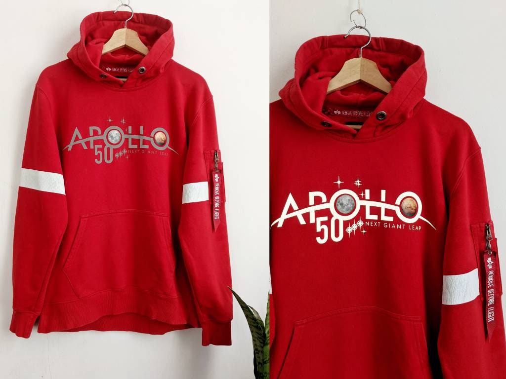 Hoodie - Etsy Apollo Nasa