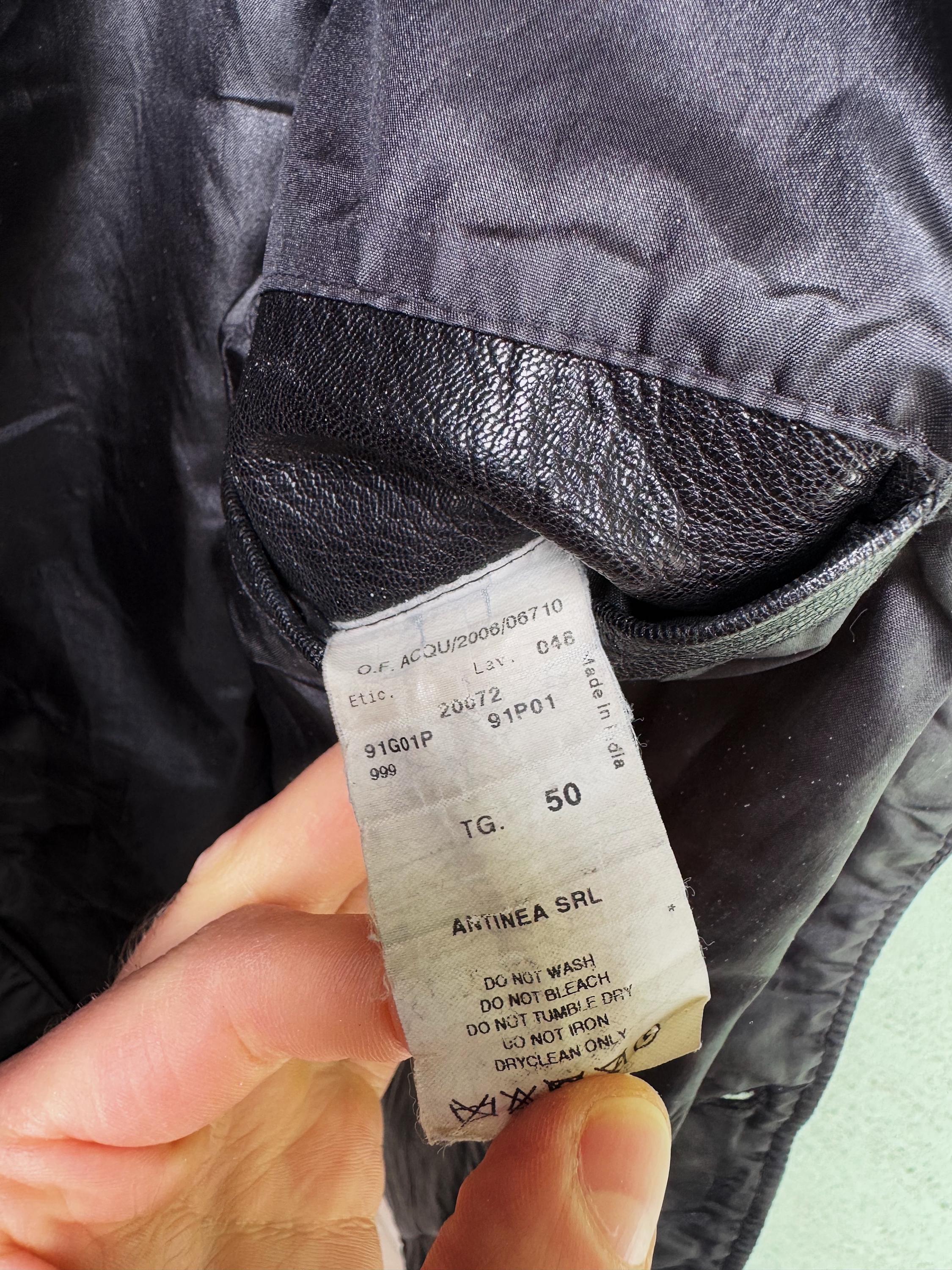 Archive Emporio Armani Leather Jacket Avant-garde - Etsy