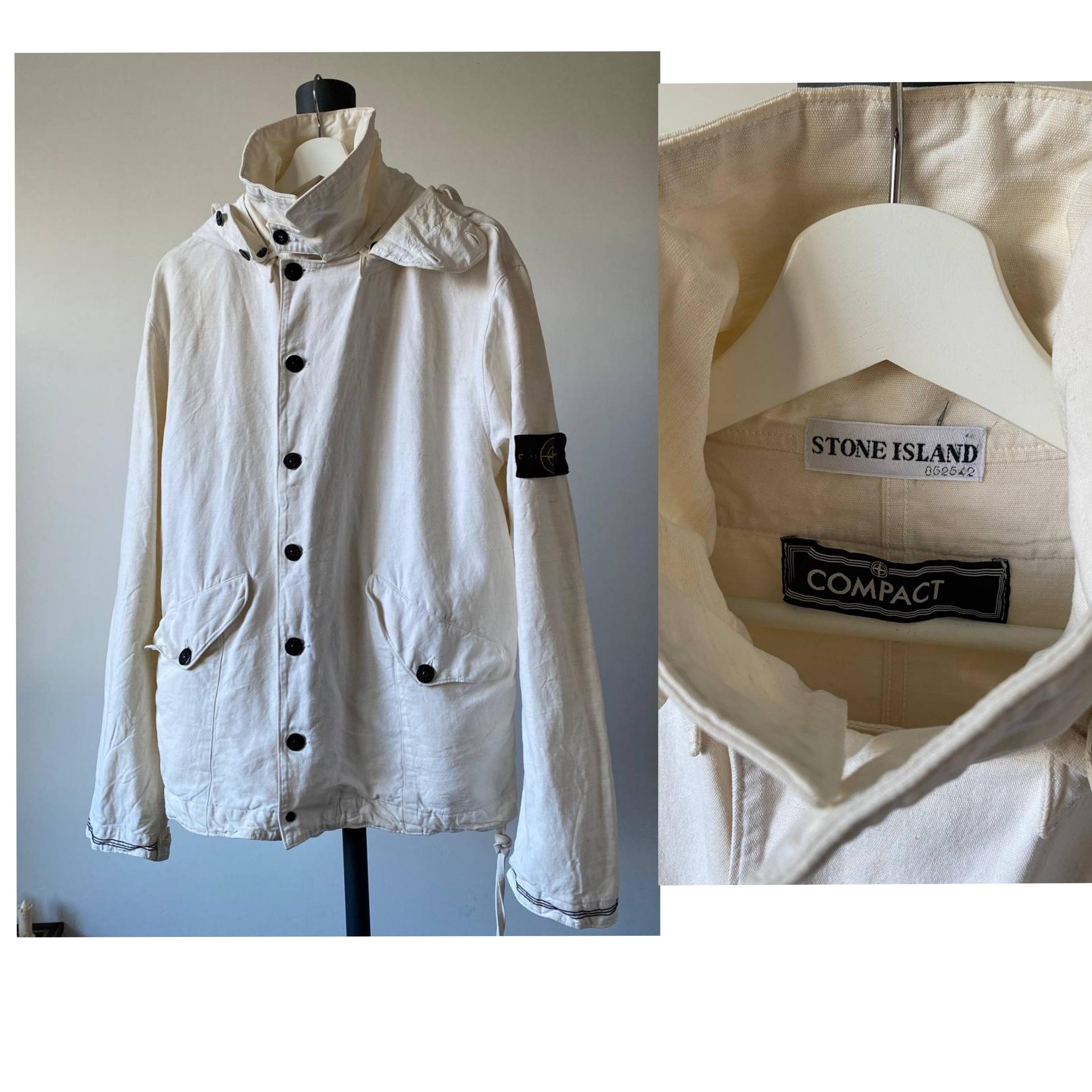 希少03SS STONE  Compact Linen Jacket 03SS stone island compact linen jacket