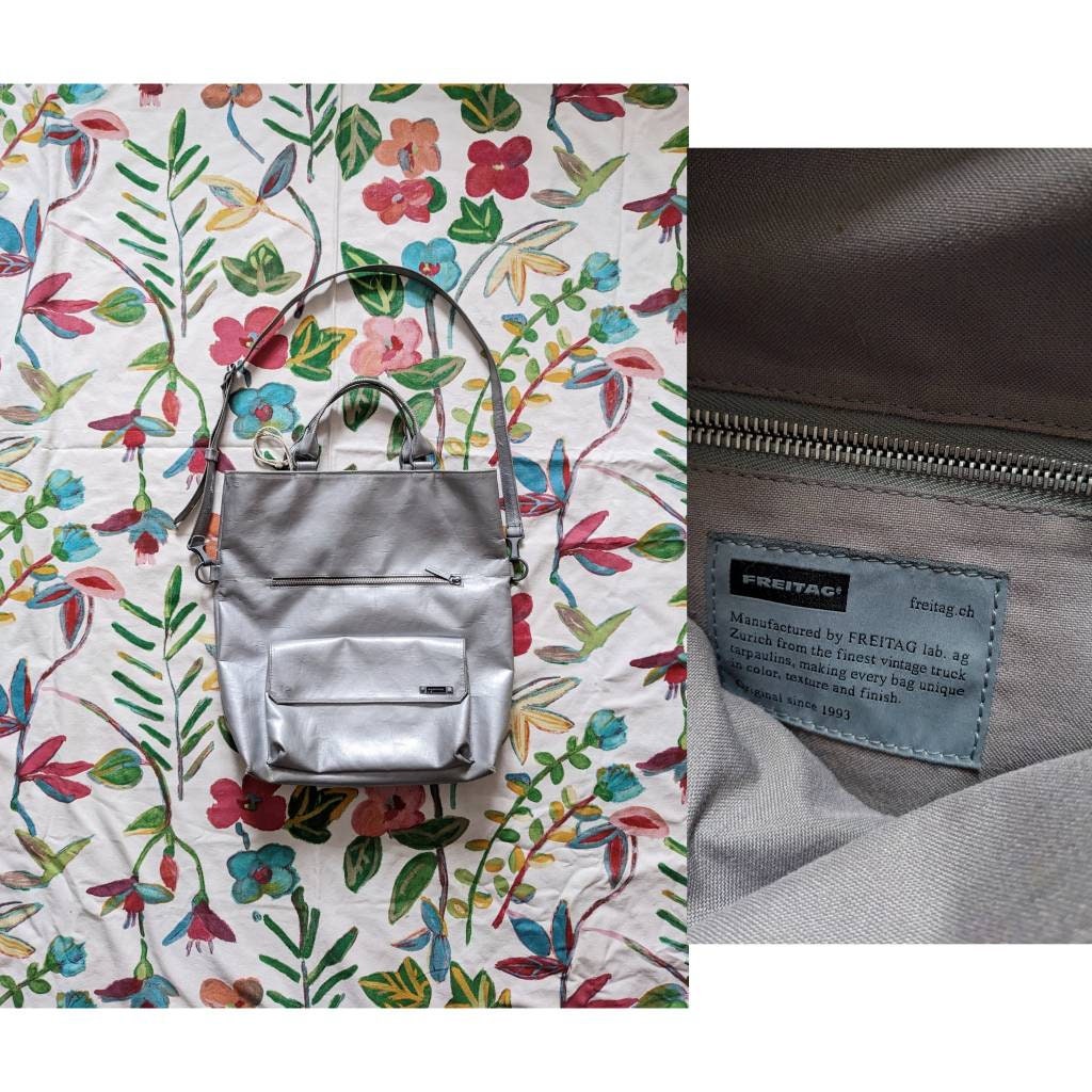 Freitag Remy R110 Silver Shoulder Bag Recycle - Etsy