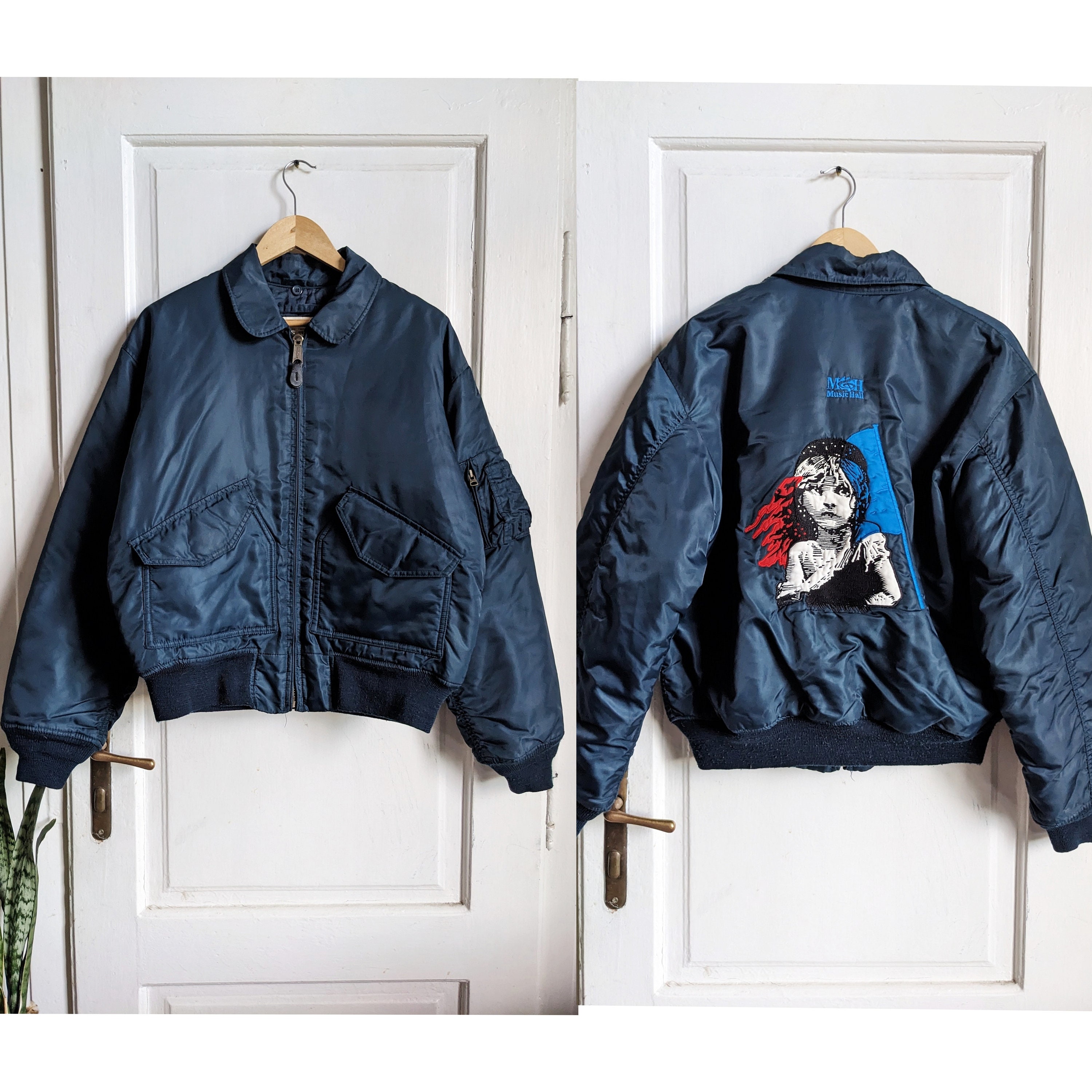 【LA archive】90s Nylon Bomber jacket LA archive】90s Nylon Bomber jacket - メルカリ