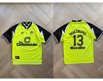 Vintage Borussia Dortmund Jersey 1995/96 Home – Original Nike/90s