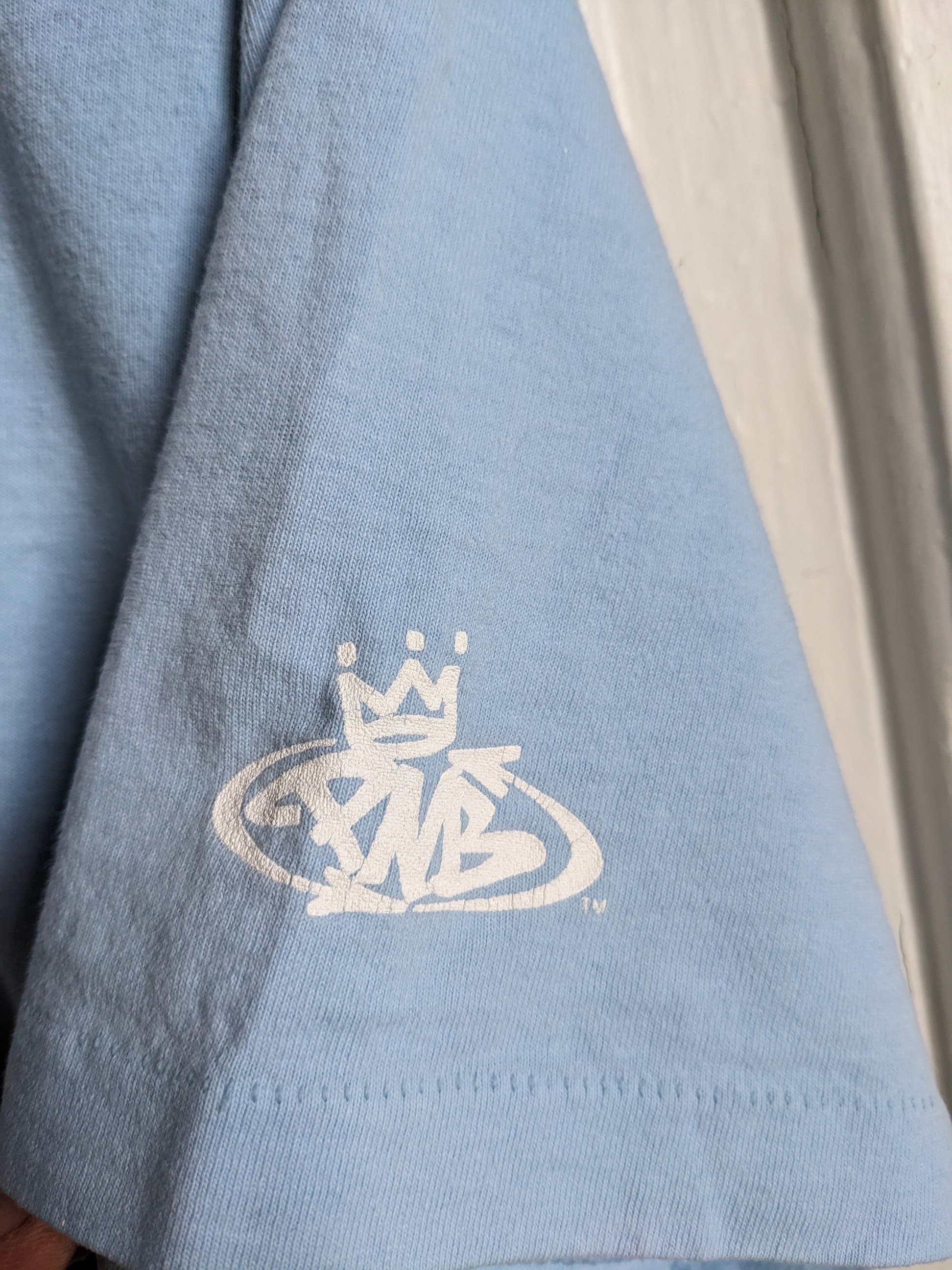 00s　PNB NATION　両面クラウンロゴ刺繍　半袖トラックジャケットY2K 00s PNB NATION 両面クラウンロゴ刺繍 半袖トラックジャケット