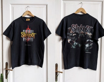 Vintage 2004 Slipknot T-shirt Alternative Heavy Groove Nu Metal