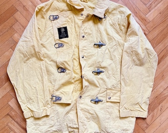 Vintage Fay Ema Yellow Fireman Clasp Jacket