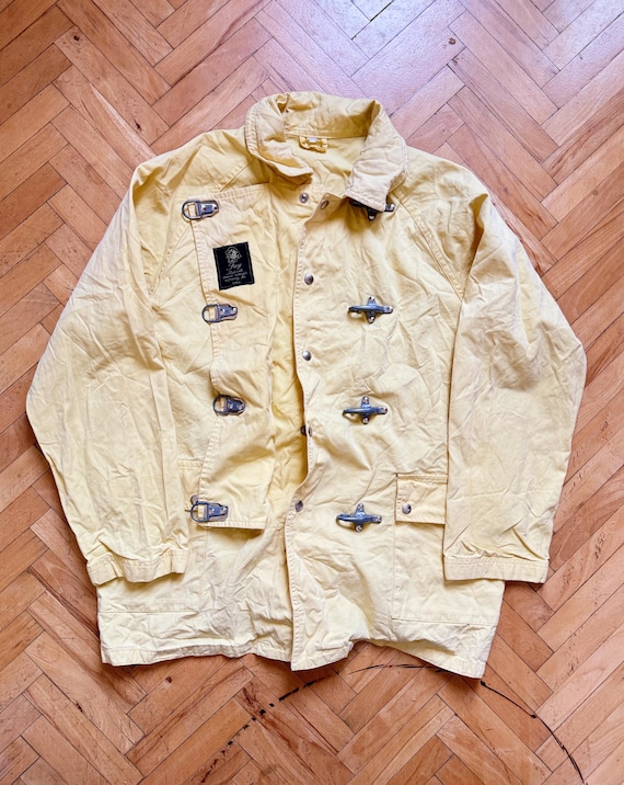 Vintage Fay Ema Yellow Fireman Clasp Jacket - Etsy New Zealand