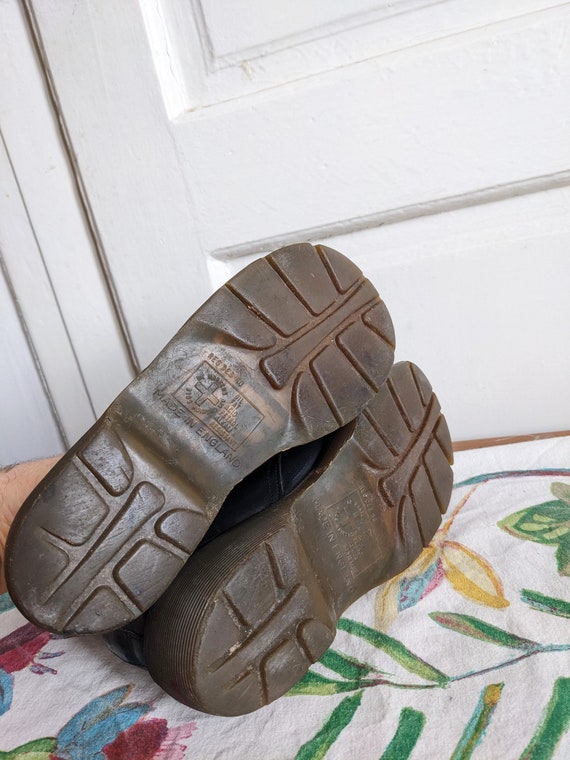 Vintage Dr. Martens Chunky Shoes MIE England 8335 Oxfords Doc