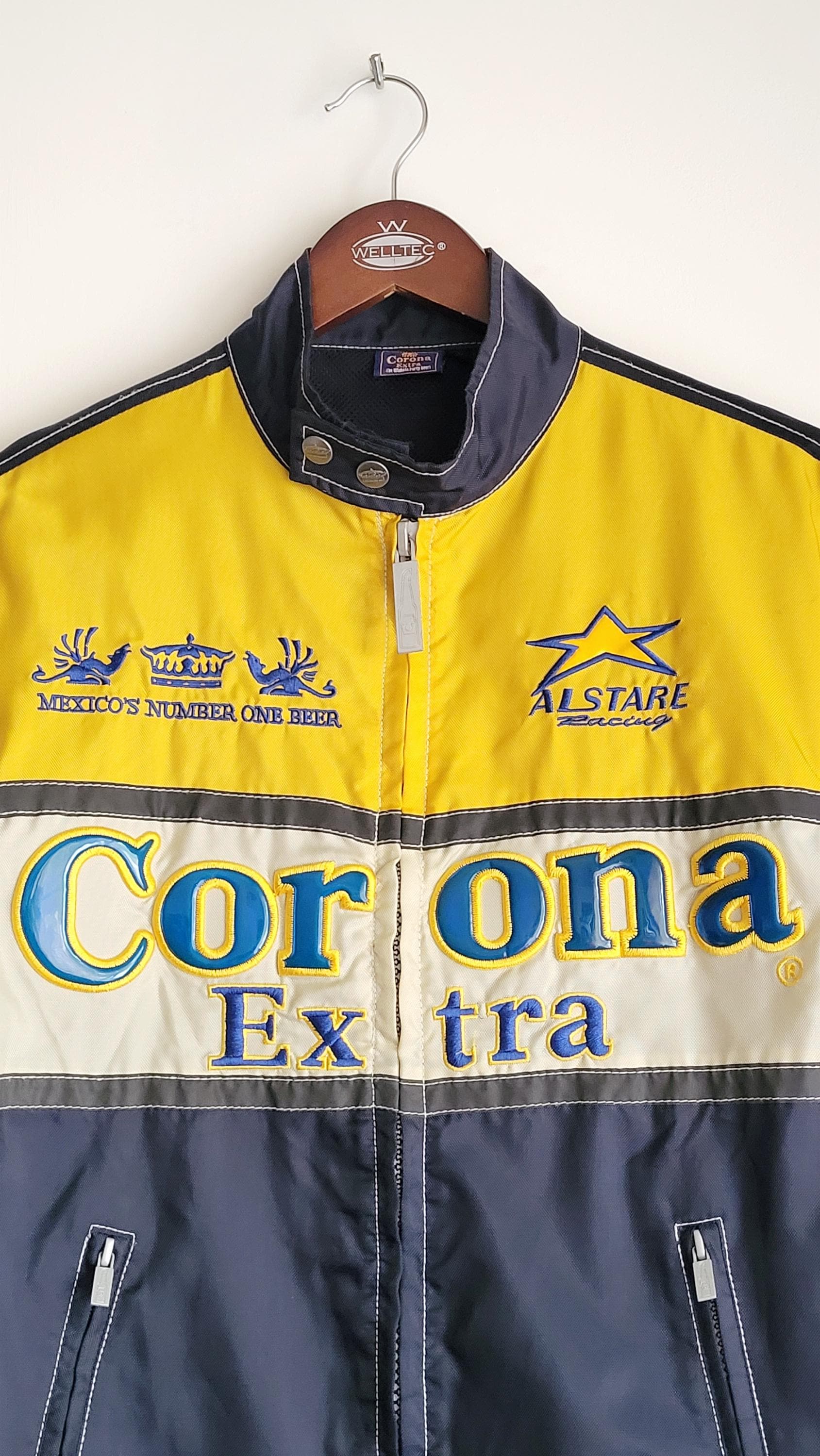 Vintage Corona Extra Racing Jacket, 90s Nylon Motorsport