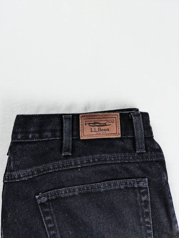 Vintage L.l.bean Men's Jeans Black Big Size | Etsy