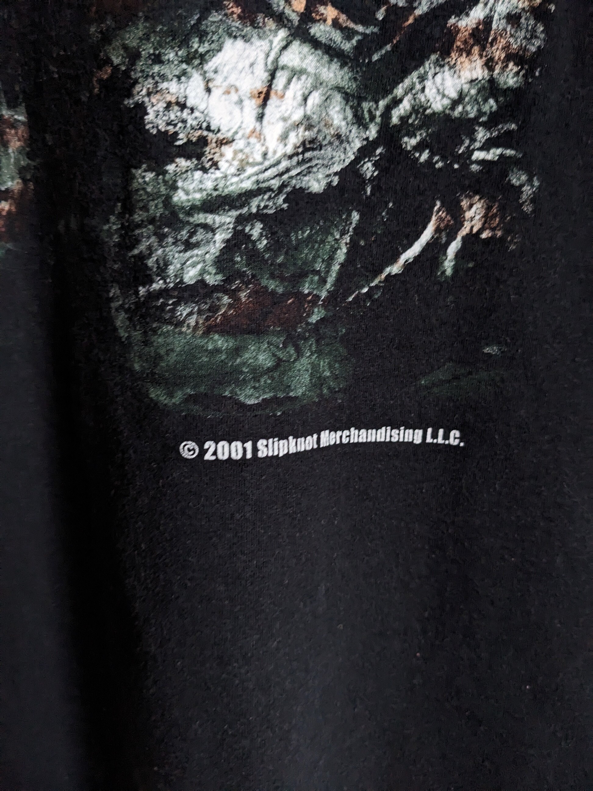 Vintage Slipknot 2001 Merch T-shirt Iowa - Etsy