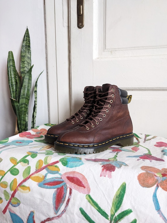 Dr. Martens Brown Leather Boots Sz 10 Dr. Martens Pascal Brown Leather Boots Sz US 10 M/US 11 L | eBay main image 3