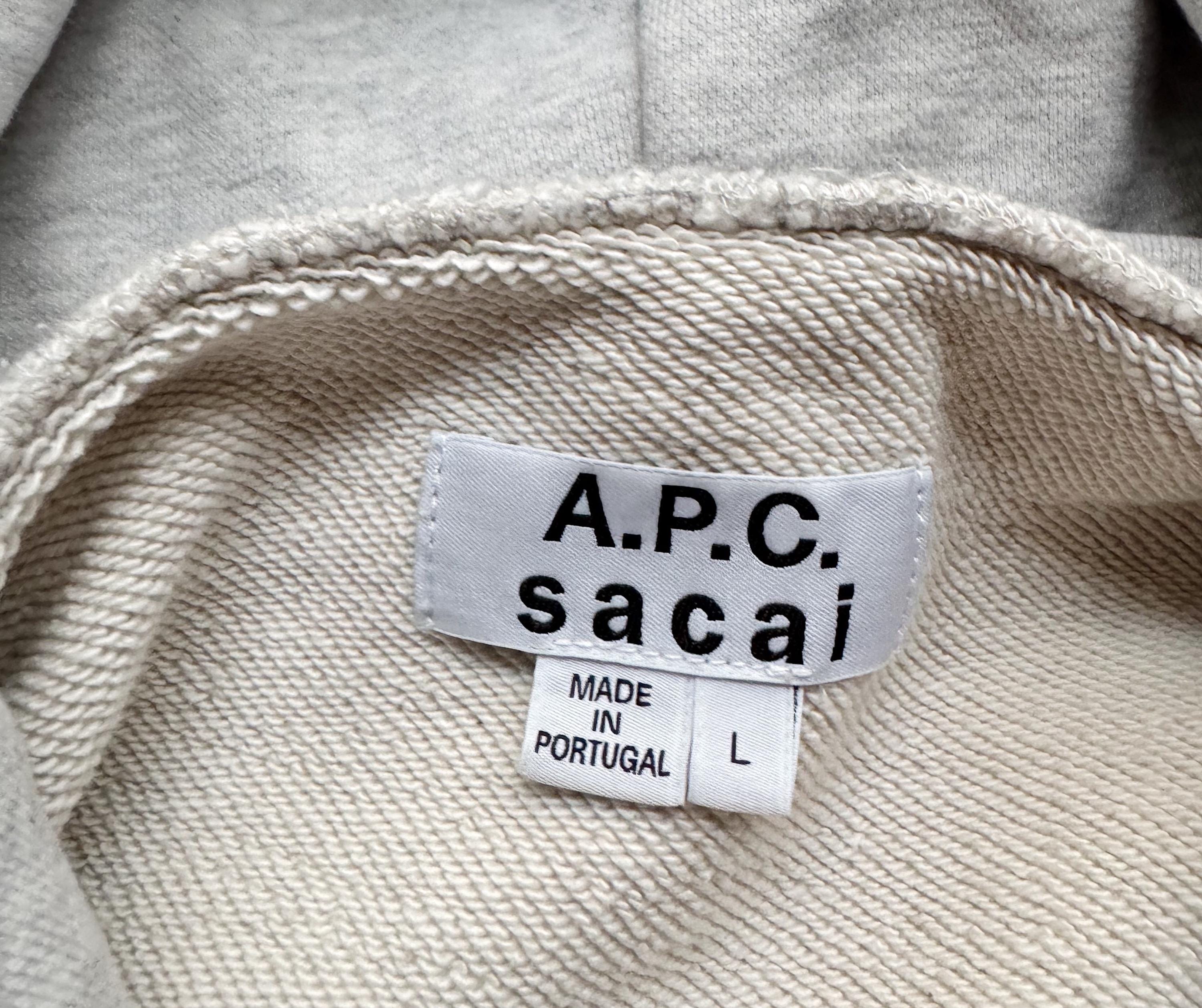 A.P.C. sacaiグレー XSロゴトレーナーUSED il_fullxfull.6568243423_8mip.jpg