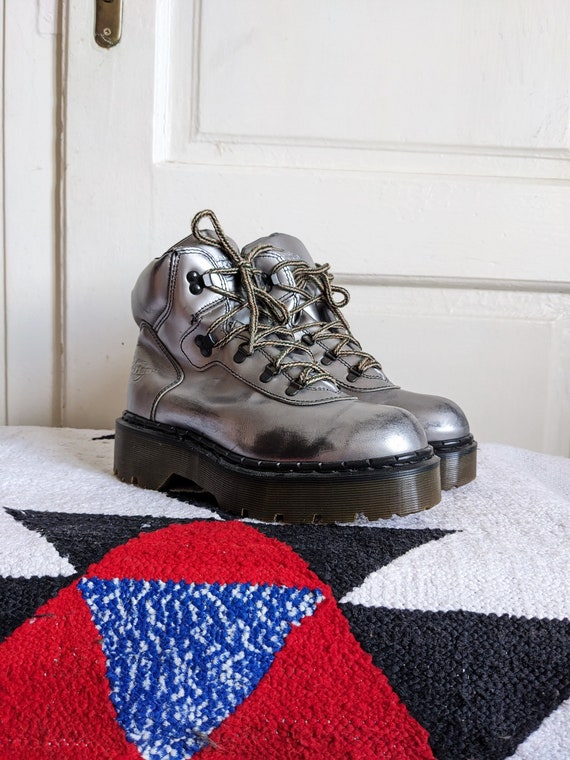Rare Vintage Dr. Martens Chunky Boots Platform Do… - image 3