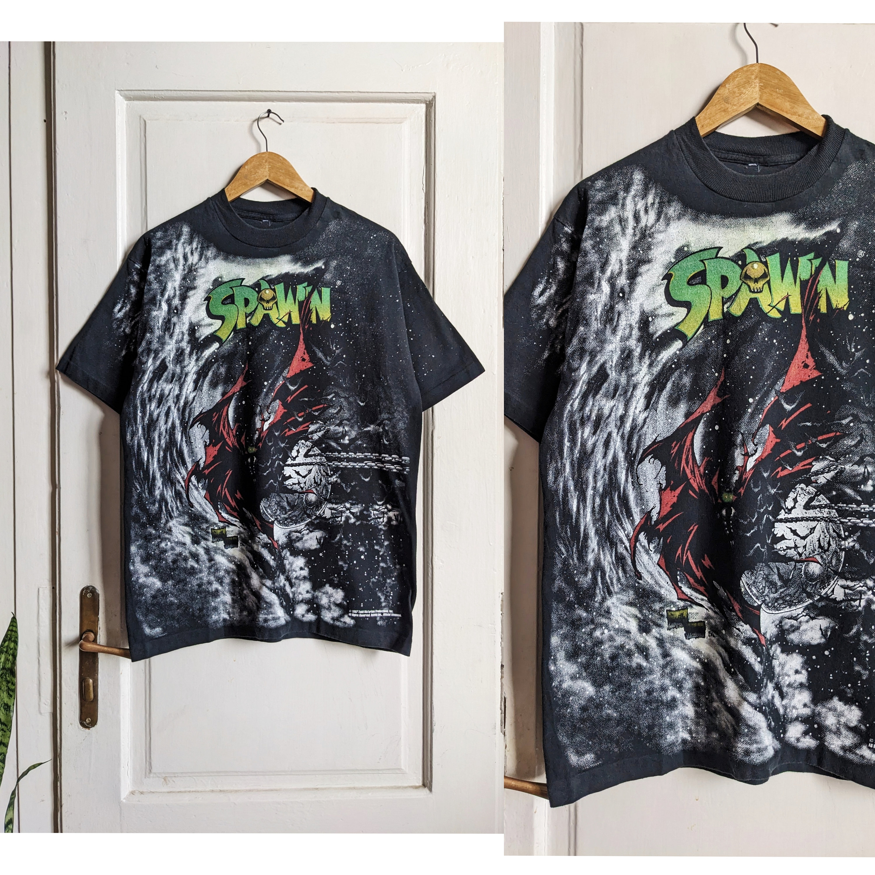 Spawn Movie Shirt - Etsy Spawn Movie Shirt - Etsy