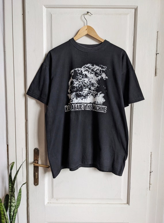 Vintage 90's Rage Against the Machine Burning Monk T-shirt Vintage 90's Rage Against the Machine Burning Monk T-shirt