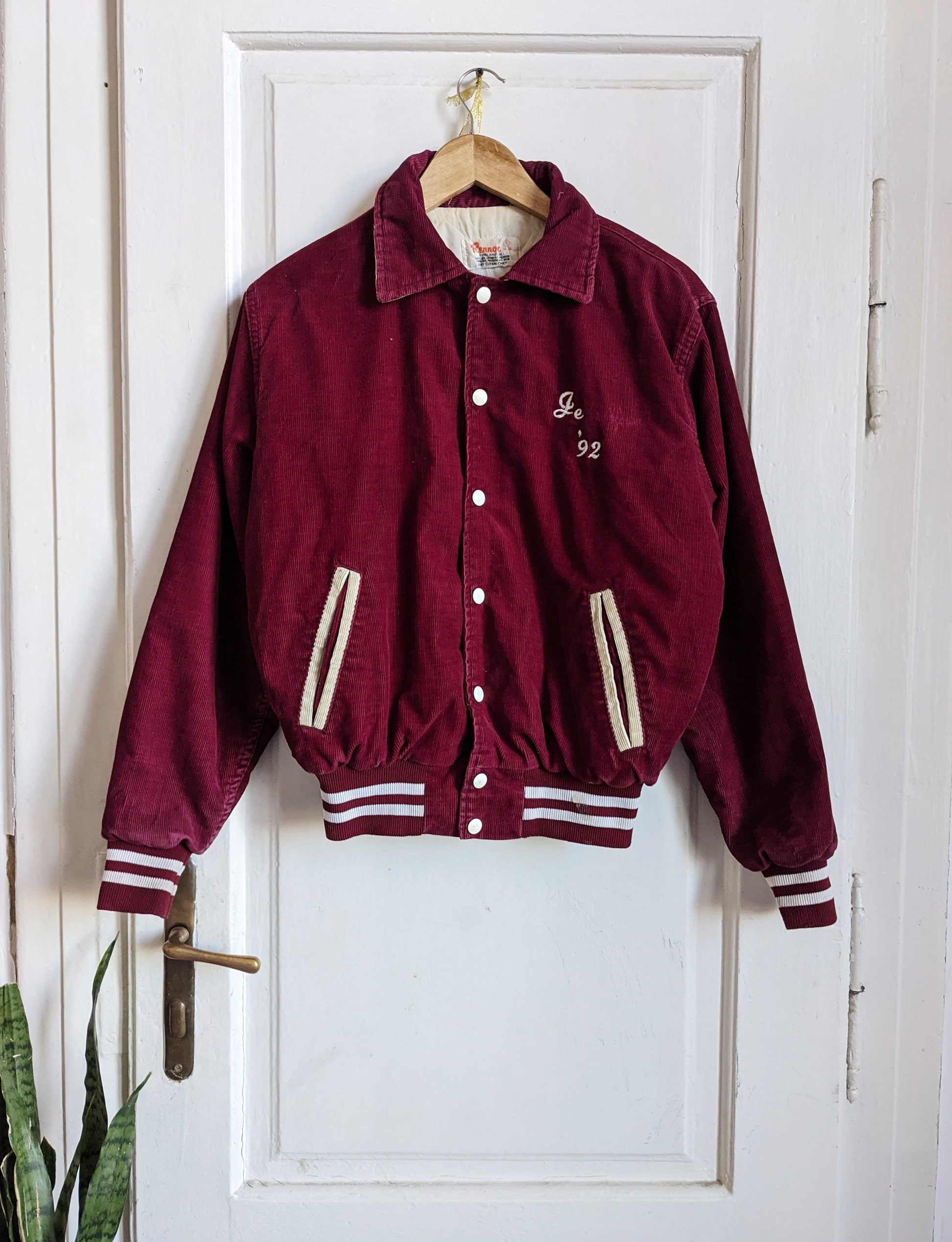 RRL Ralph Lauren Farewell Varsity Lined Bomber Corduroy