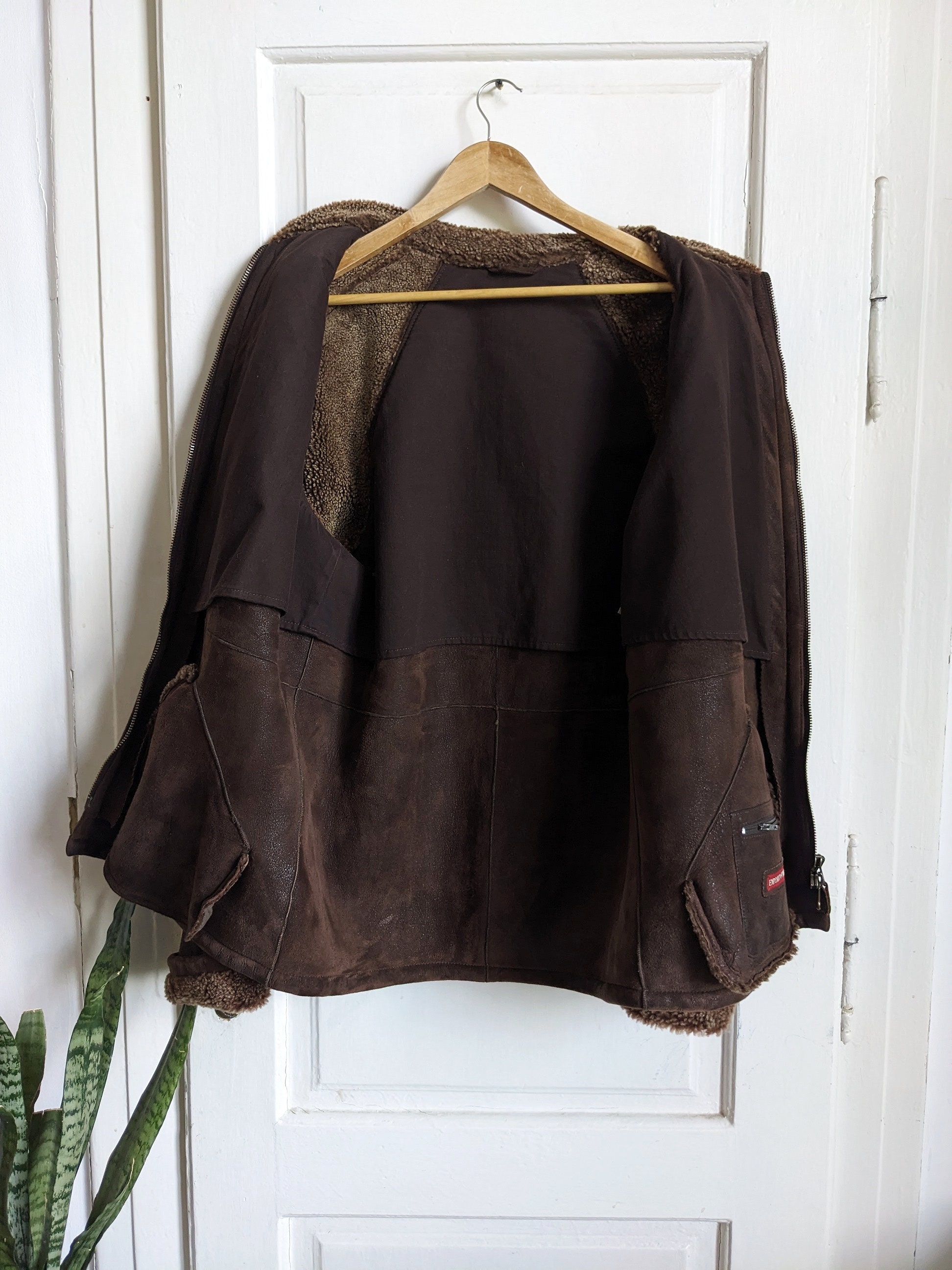 ジャケット・アウター Emporio Armani mouton jacket 80s Sicons il_340x270.6064518689_i1e6.jpg