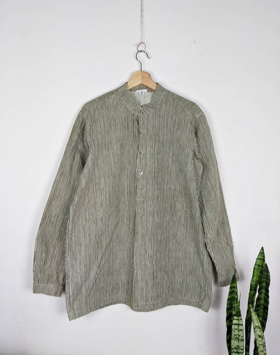 Vintage Marimekko Striped Suomi Finland Blouse Dre