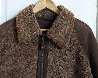 Vintage Emporio Armani Shearling Jacket - Etsy