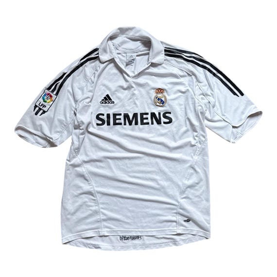 2003 Real Madrid Jersey Vintage Adidas Football Shirt Ronaldo Era