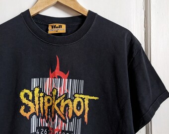 Vintage Slipknot 2001 Merch T-shirt Iowa - Etsy