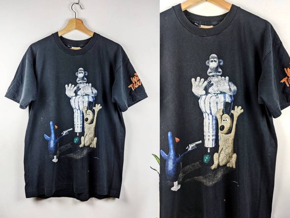 ぺ*ぺ様 vintage Wallace and Gromit T Shirt s-l400.jpg