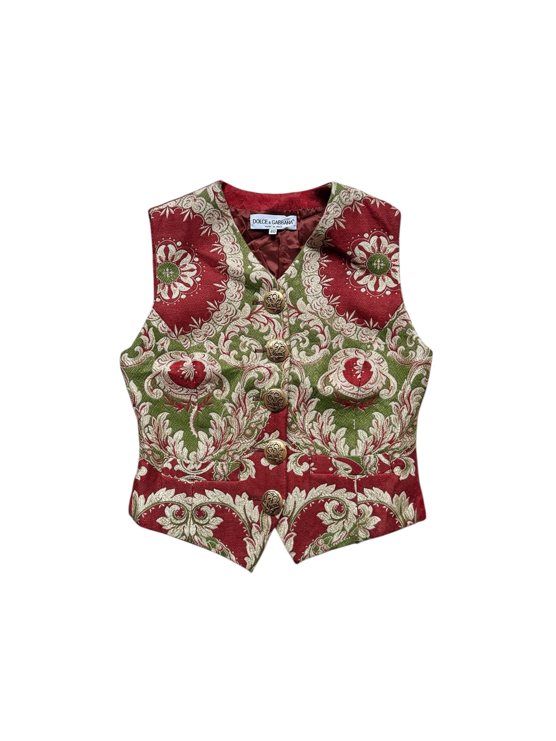 Dolce Gabbana Vest - Etsy UK