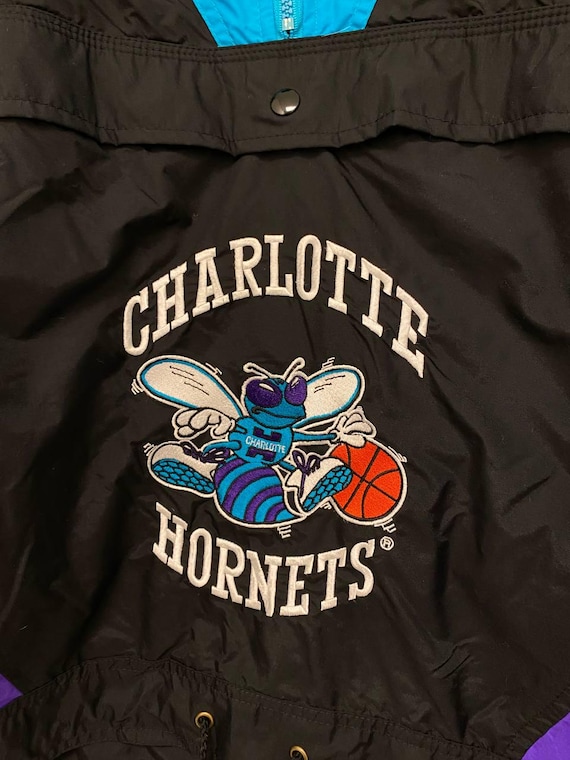 Vintage Charlotte Hornets Jacket NBA Nutmeg USA - Etsy