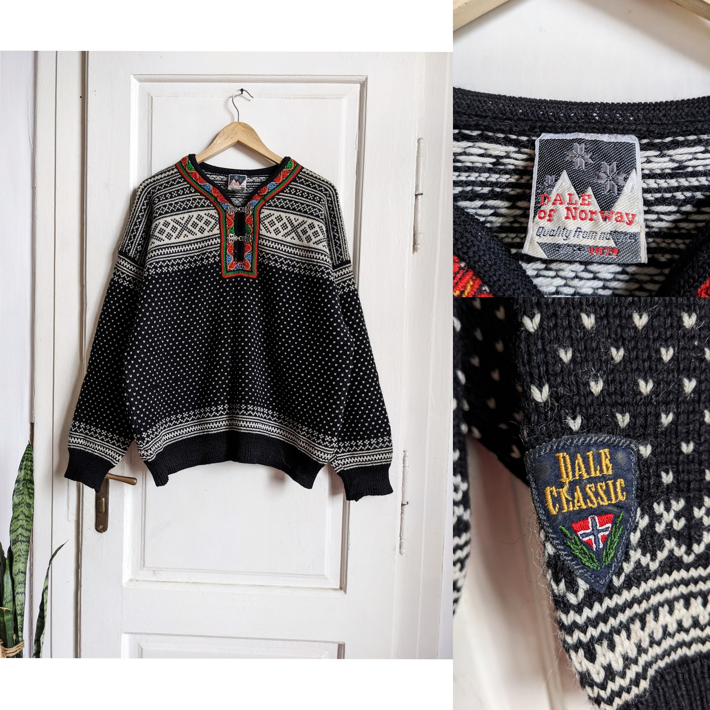 Vintage dale online of norway sweaters