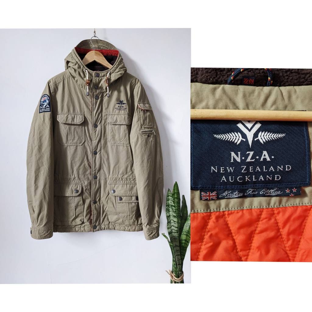 NZA New Zealand Auckland Jacket Winter Etsy