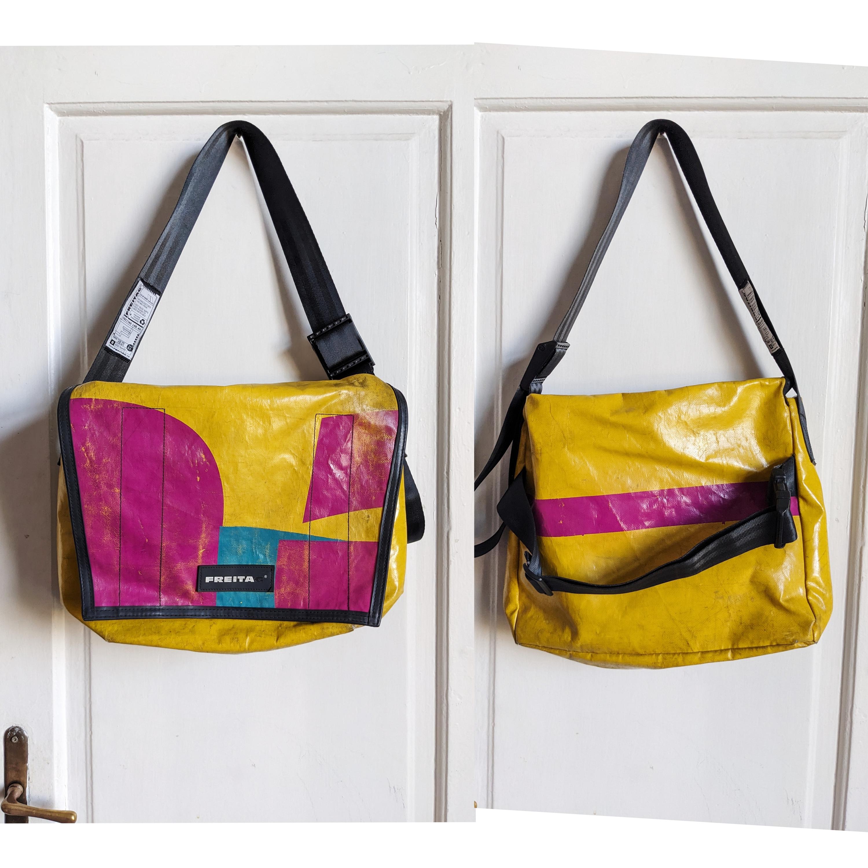 Vintage Freitag F14 Dexter Bag Recycled Upcycle - Etsy Vintage Freitag F14 Dexter Bag Recycled Upcycle - Etsy