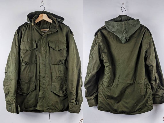 Vintage Military Jacket M65 Cold Weather Field Jacket - Etsy Sweden