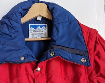 Vintage 80s Powderhorn Mountaineering Jacket Red Ski - Etsy
