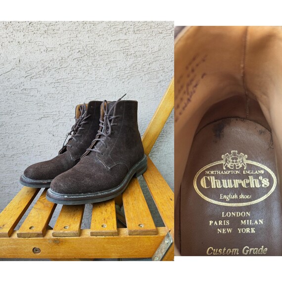 church's suede boots