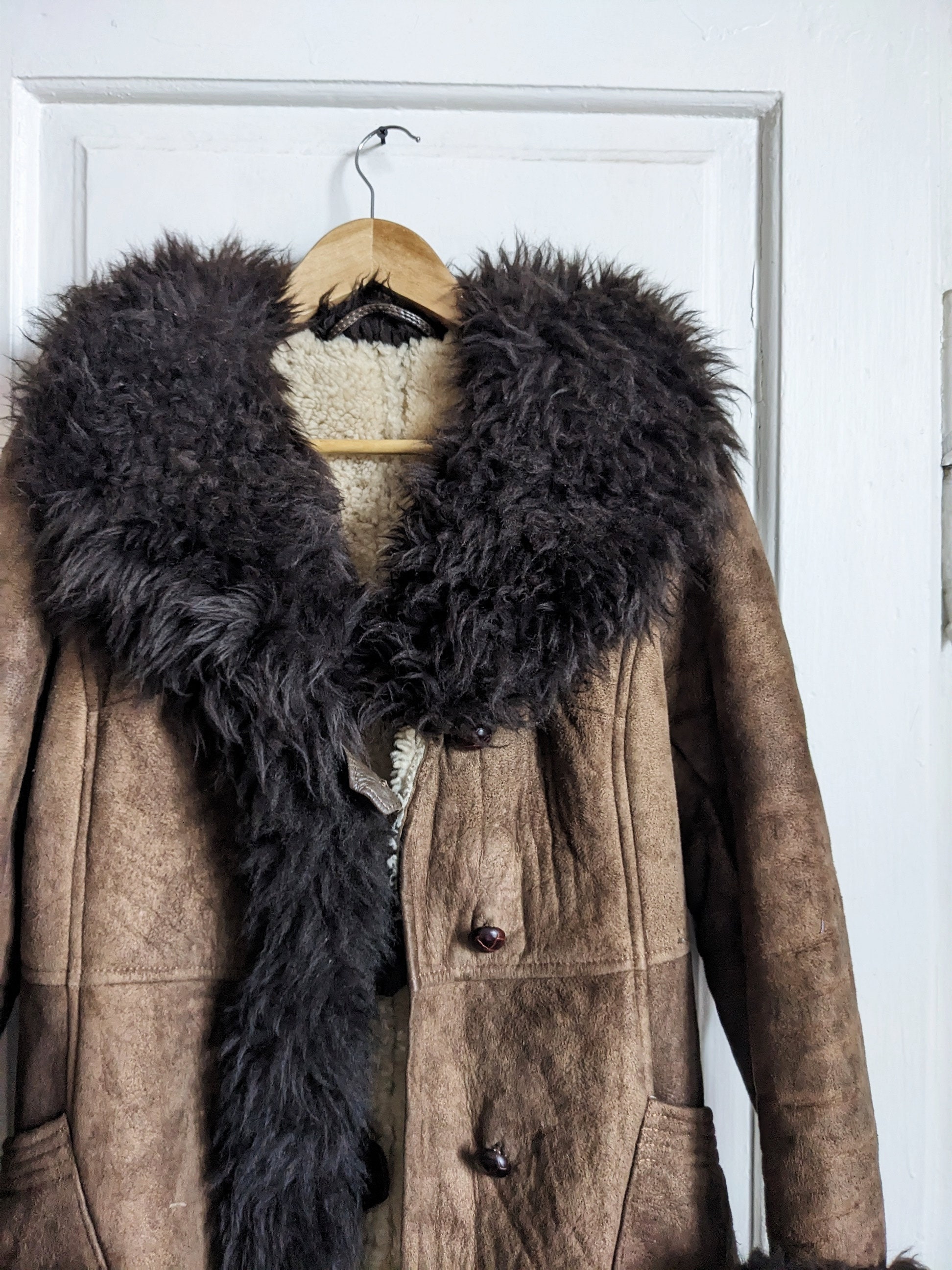 Baby Blue Silver Cross Mink Fur Jacket